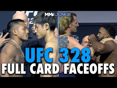 UFC 328 full card final faceoffs: Chimaev vs. Strickland + loaded card