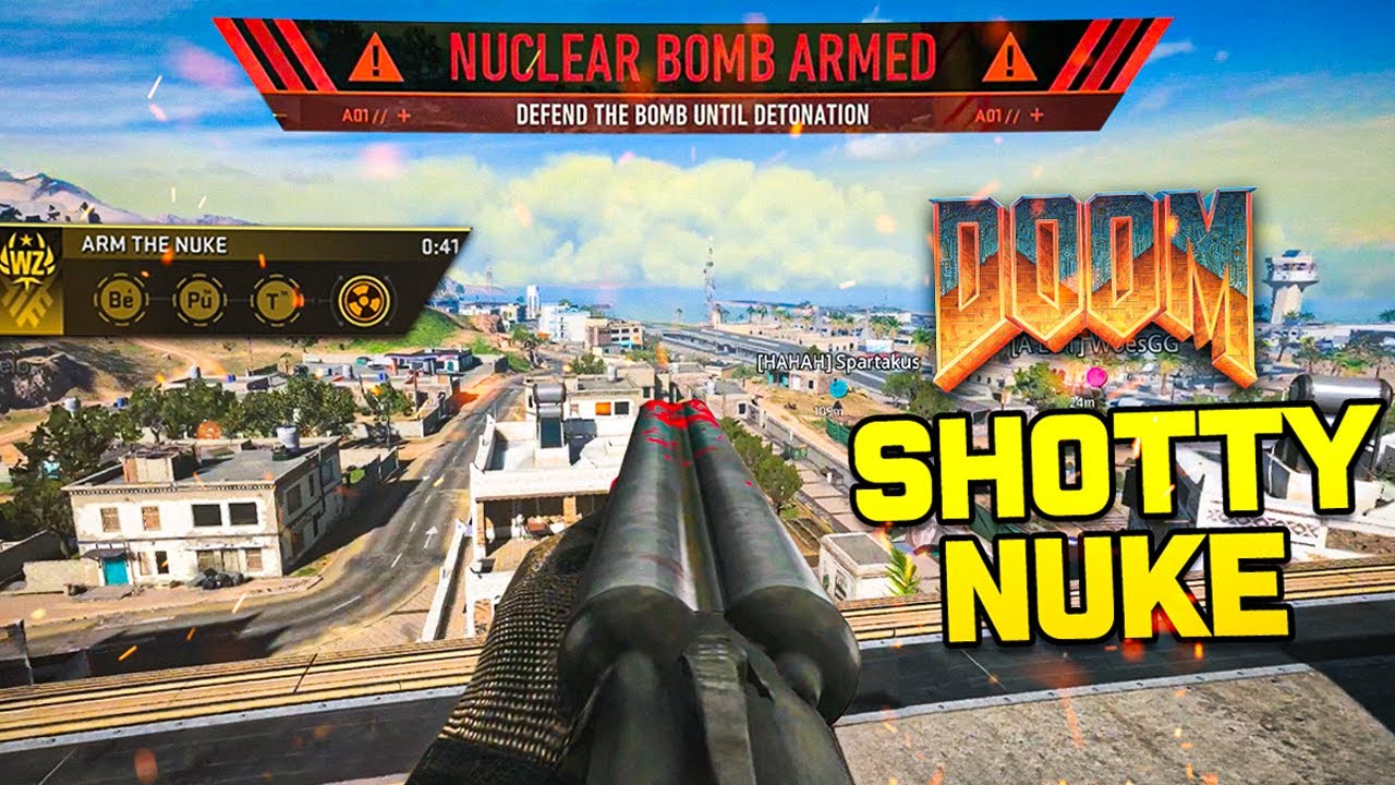 Winning a Nuke with the Doom Shotgun background