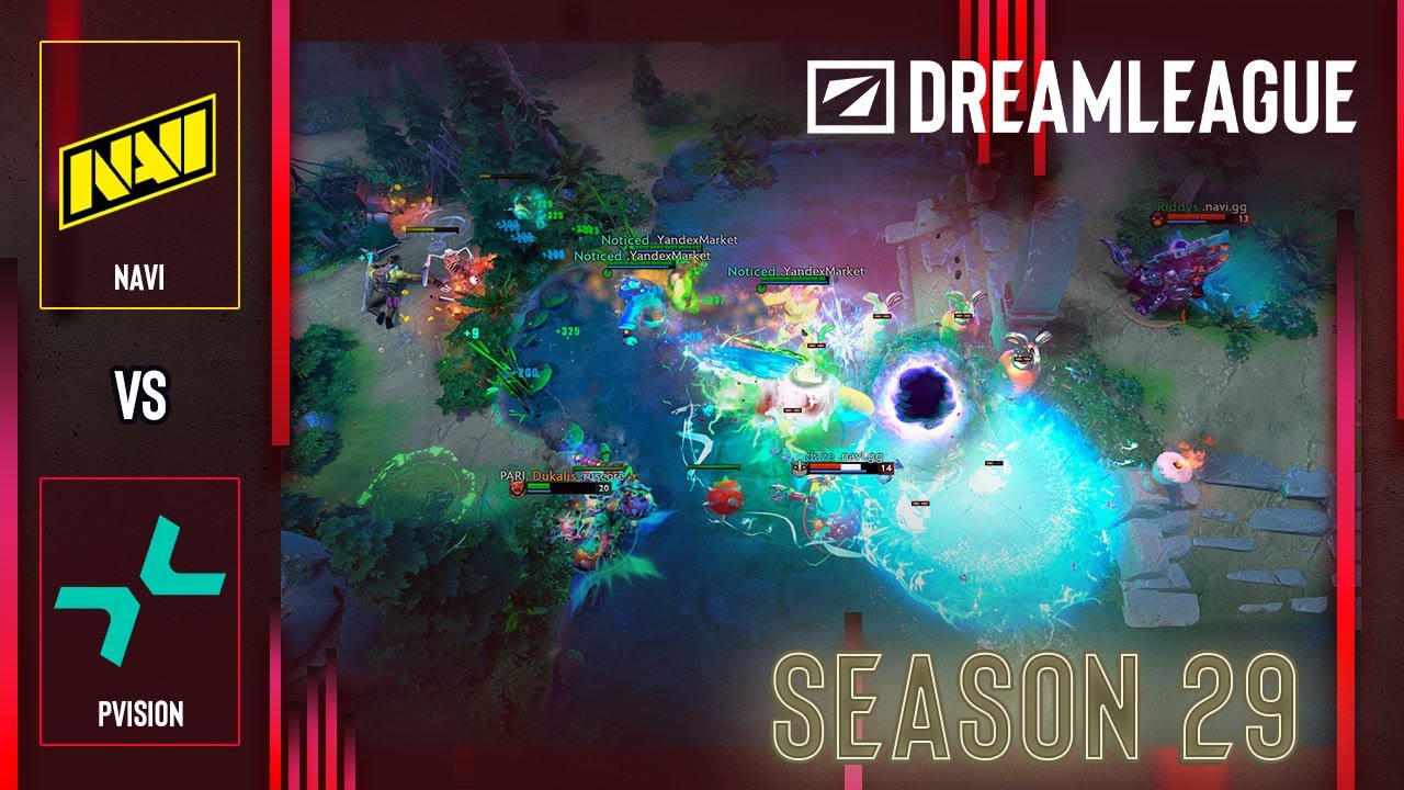 PVISION vs NAVI - HIGHLIGHTS - DreamLeague S29 background