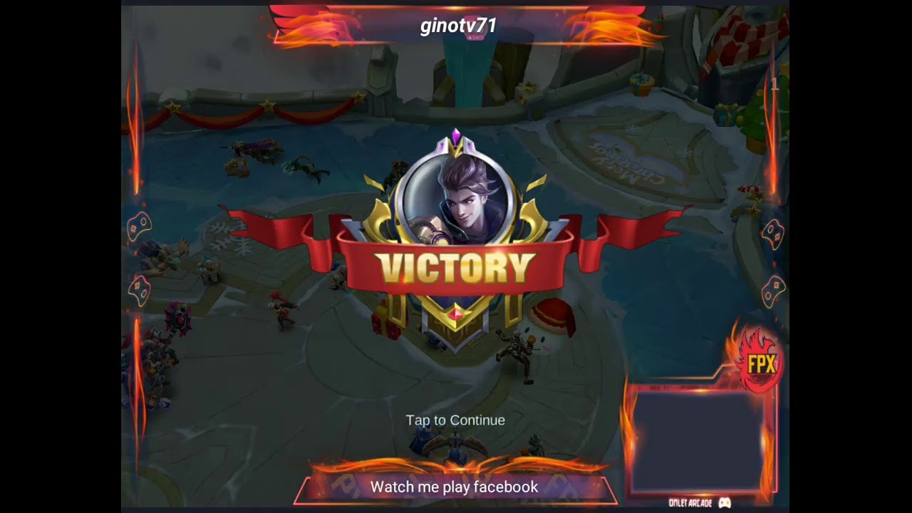Watch me stream Mobile Legends: Bang Bang background