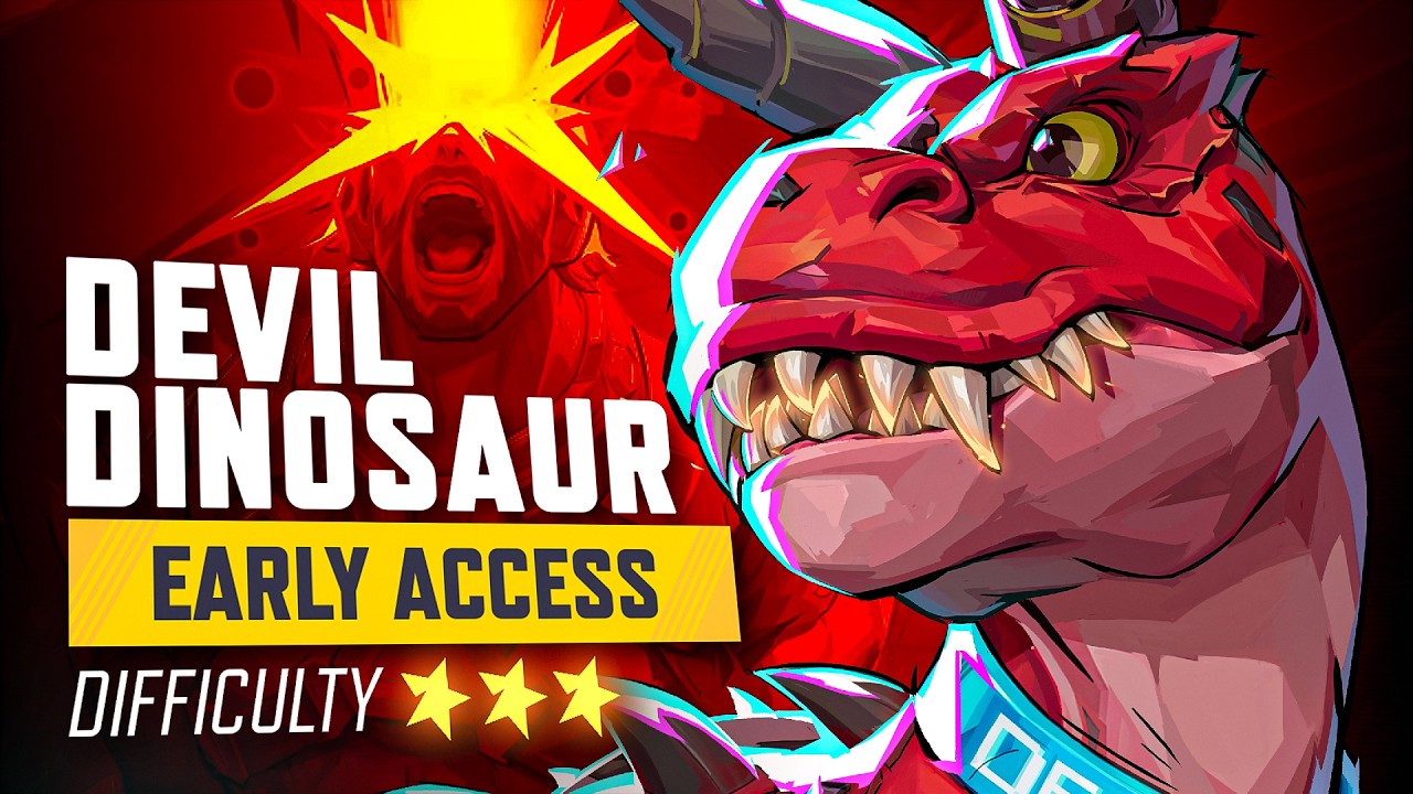 I Played DEVIL DINSOAUR EARLY! Every Ability & Combo Explained