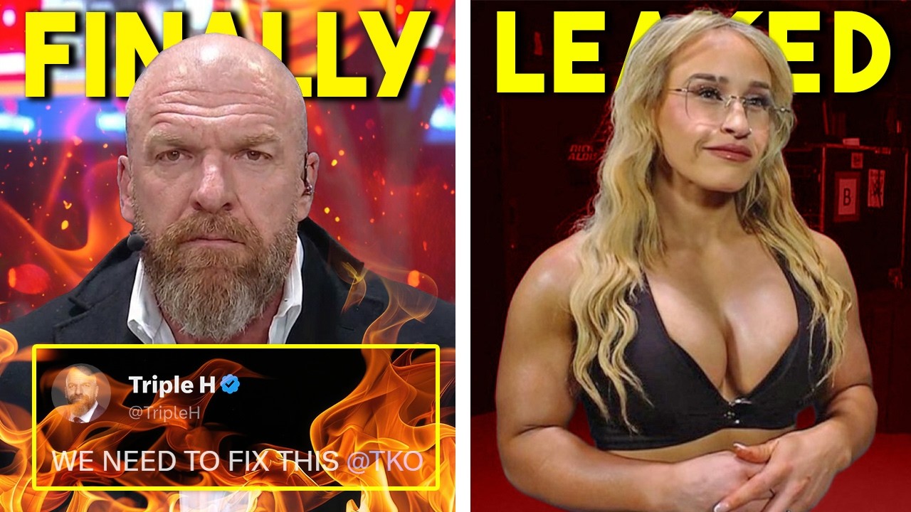 WWE FINALLY ADMITS BIG PROBLEM...PRIVATE PHOTOS LEAK OF WWE STAR...CM PUNK REMOVED...Wrestling News background