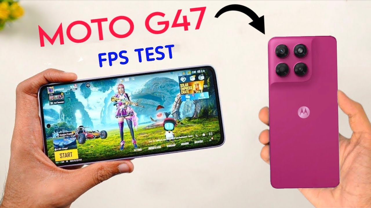 Moto G47 Pubg Test | Moto G47 Gaming Test | Moto G47 Bgmi Test | Moto G47 Review | Moto G47 background