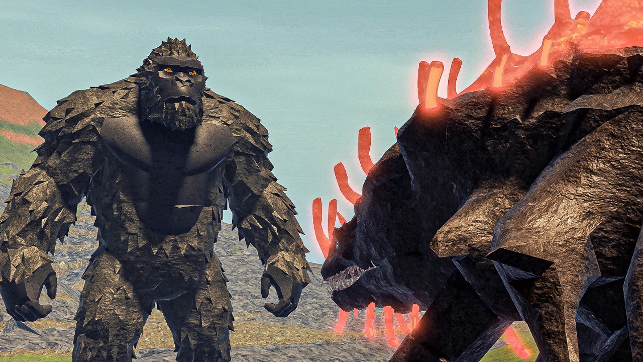 KONG vs TITAN X! MOVIE BATTLE | Kaiju Alpha