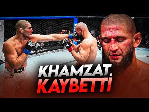 SEAN STRICKLAND, KHAMZAT CHIMAEV'İ YENDİ background
