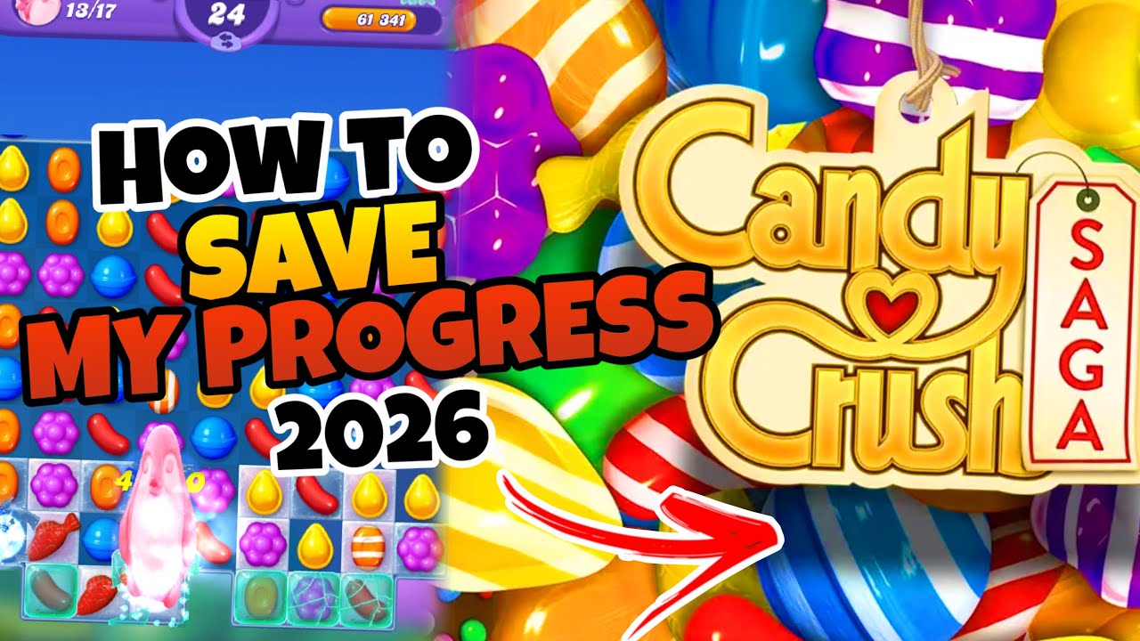 ๐ How To SAVE MY PROGRESS in CANDY CRUSH SAGA โ
2026