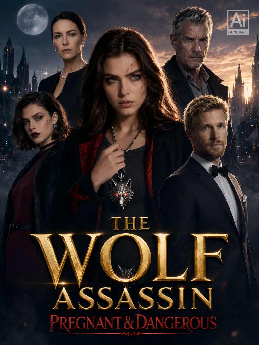 The Wolf Assassin: Pregnant and Dangerous (updating) - like Hell's Kitchen: Apocalypse Edition but darker