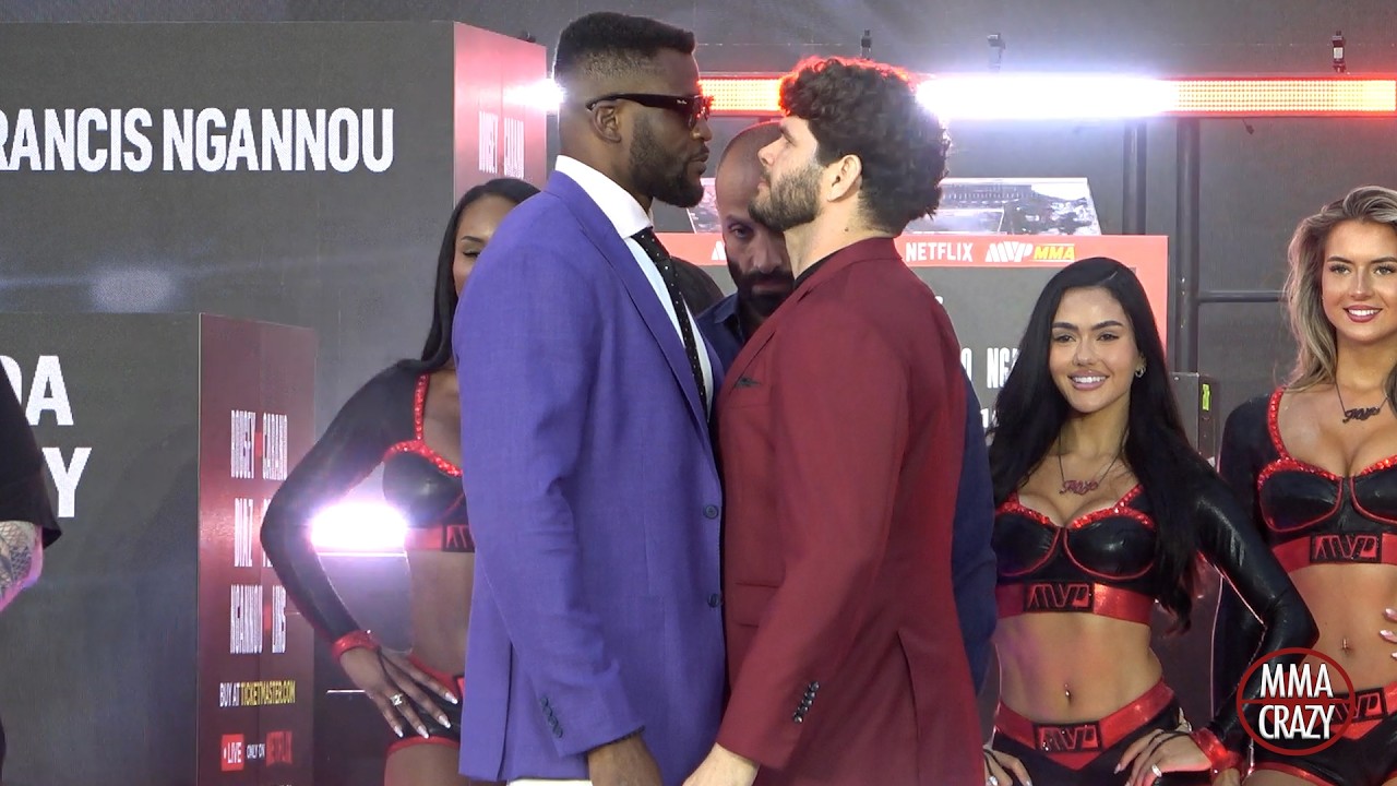 Francis Ngannou vs. Philipe Lins FACE OFF for MVP MMA