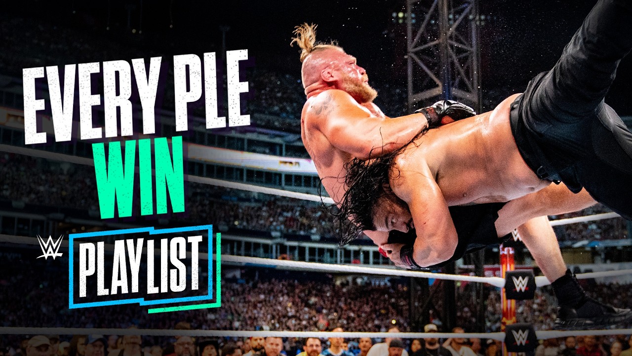 All 80 of Roman Reigns’ PLE wins: WWE Playlist background