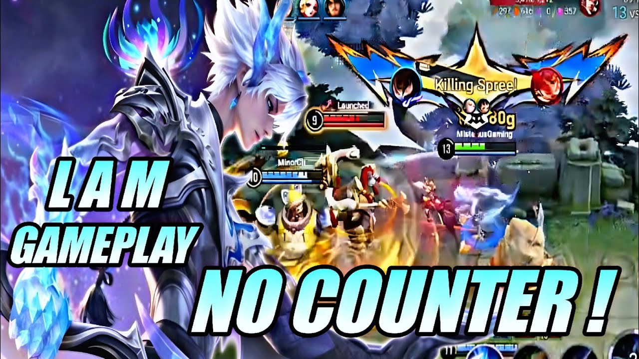 Honor of Kings (HOK) Lam 100% NO COUNTER! - Pro Gameplay Technique Strong & Insane Damage 🔥