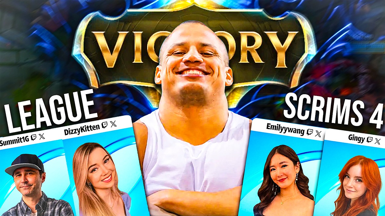 TYLER1 PREPARES HIS AT&T TEAM FOR LEAGUE OF LEGENDS