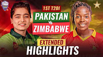 Extended Highlights | Pakistan Women vs Zimbabwe Women | Match 01 | T20I Series 2026 | M9H1K