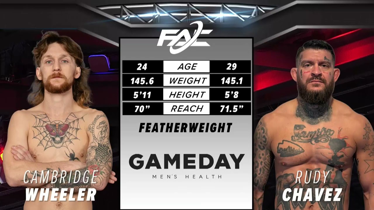 Rudy Chavez vs. Cambridge Wheeler - FAC 34 background