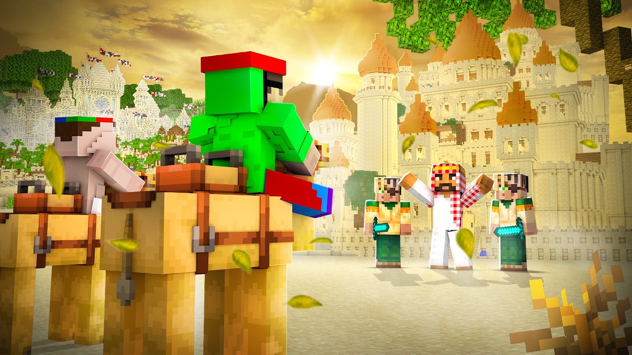 I Joined a Desert Civilization in Minecraft..