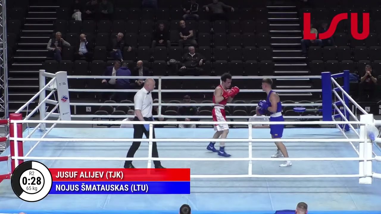 Nojus Šmatauskas (LTU) vs. Yusuf Aliev (TJK) Algirdas Šocikas 2026 QF's (65kg)