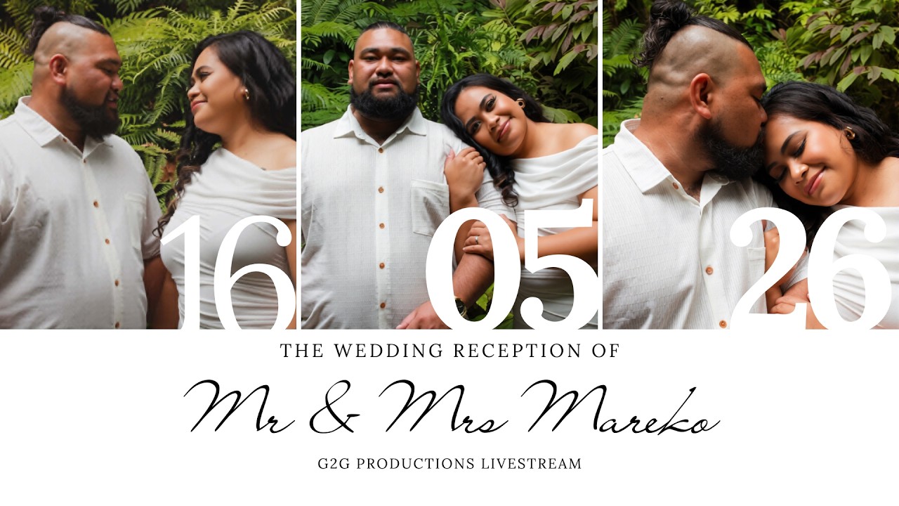 THE WEDDING RECEPTION OF MR & MRS MAREKO (Livestreamed Reception)