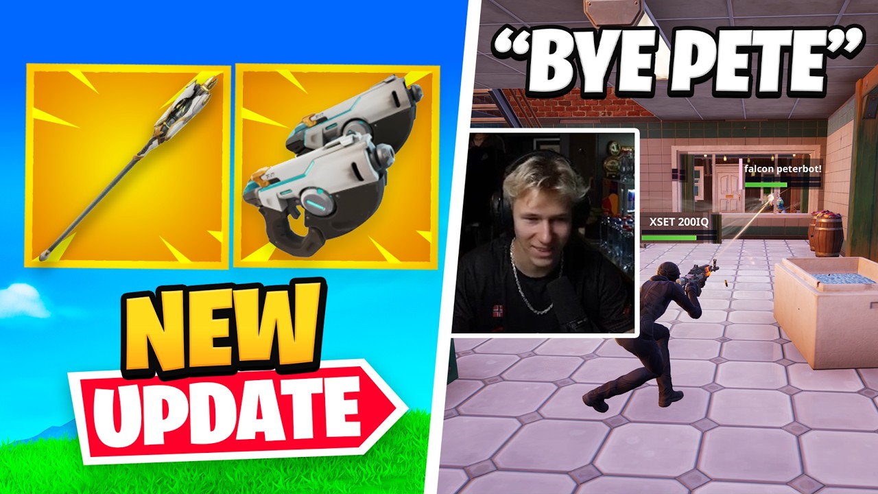 Savage Beat Pete Off Spawn? | Fortnite's Huge Overwatch Update background