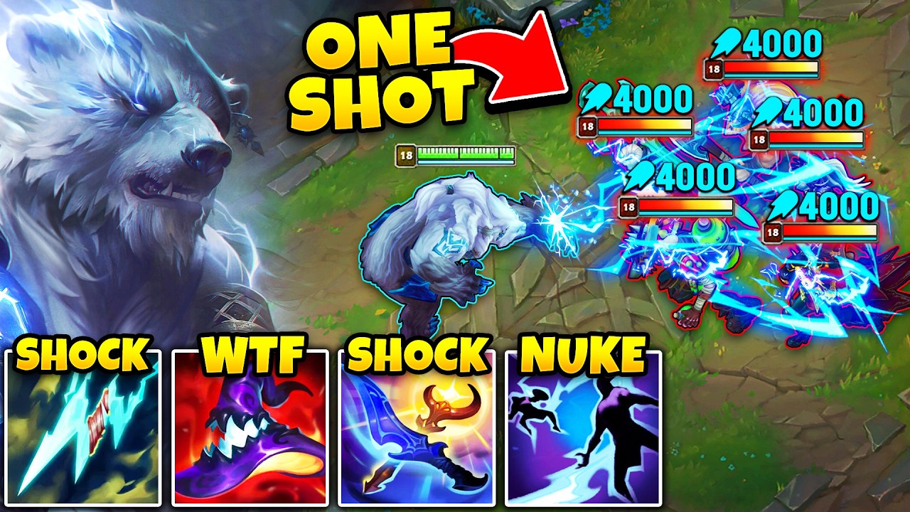 RIOT JUST BROKE VOLIBEAR WITH THE NEW STATIC SHIV (TRIPLE CHAIN LIGHTNING)