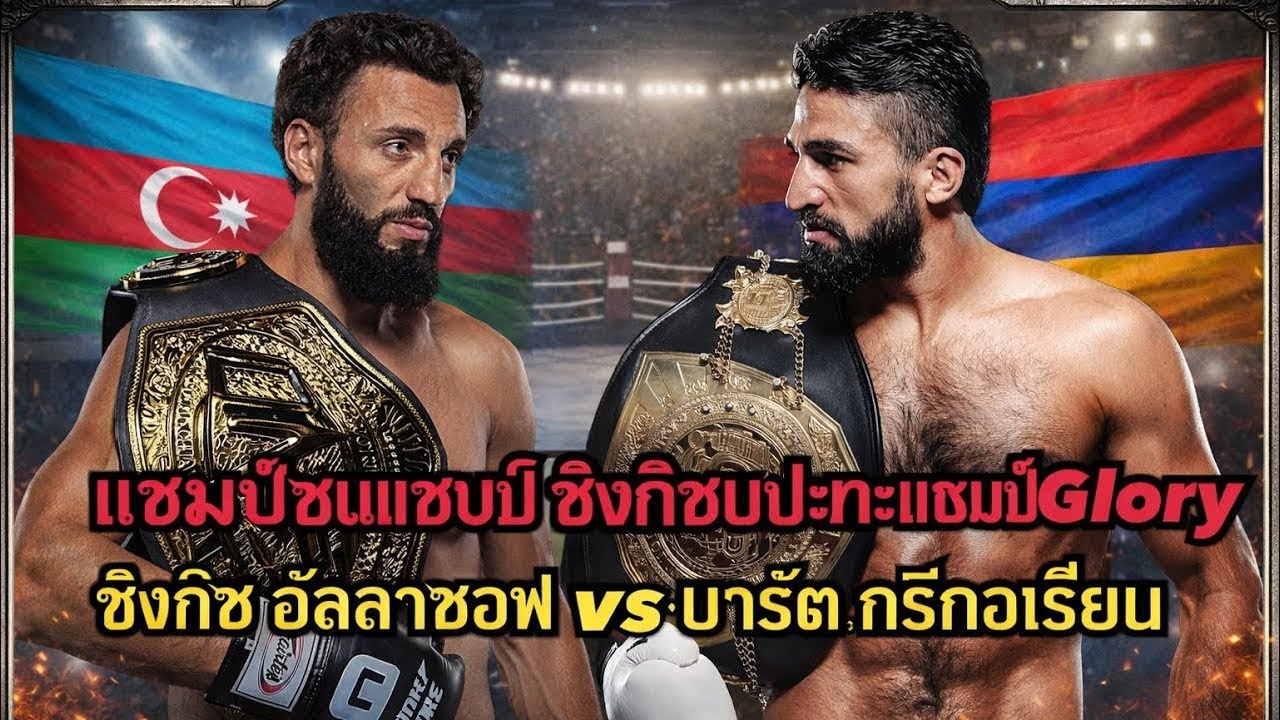 แชมป์ชนแชมป์ ชิงกิชปะทะแชมป์Glory โคตรมันส์ ชิงกิซ อัลลาซอฟ vs มารัต กริกอเรียน