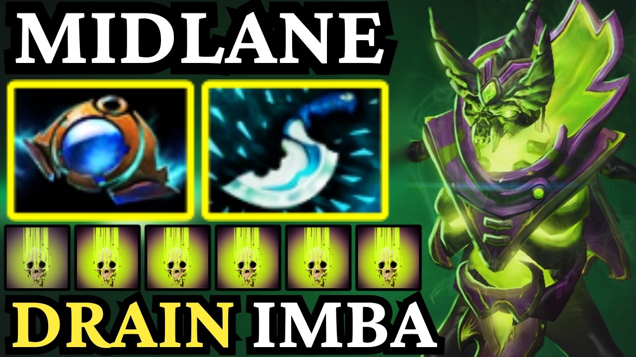 ๐ฅ PUGNA Is BROKEN Mid โ DECREPIFY + DRAIN ABUSE ๐ฅ Dota 2 Gameplay