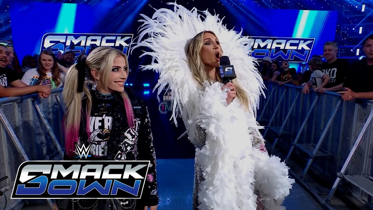 Alexa Bliss & Charlotte Flair Entrance: WWE SmackDown, May 15, 2026