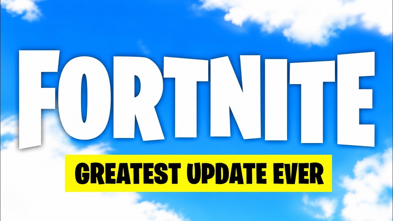 This May Be The GREATEST UPDATE To Fortnite EVER... Here's Why!
