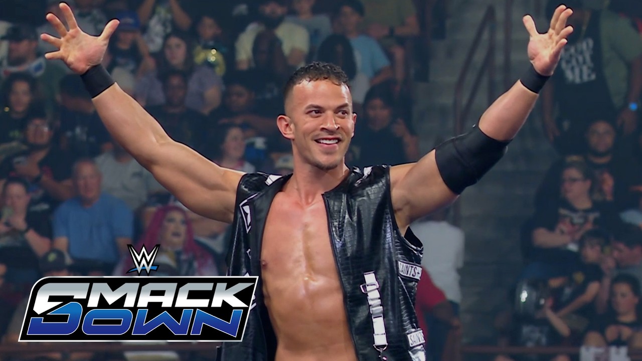 Ricky Saints Entrance: WWE SmackDown, May 15, 2026 background