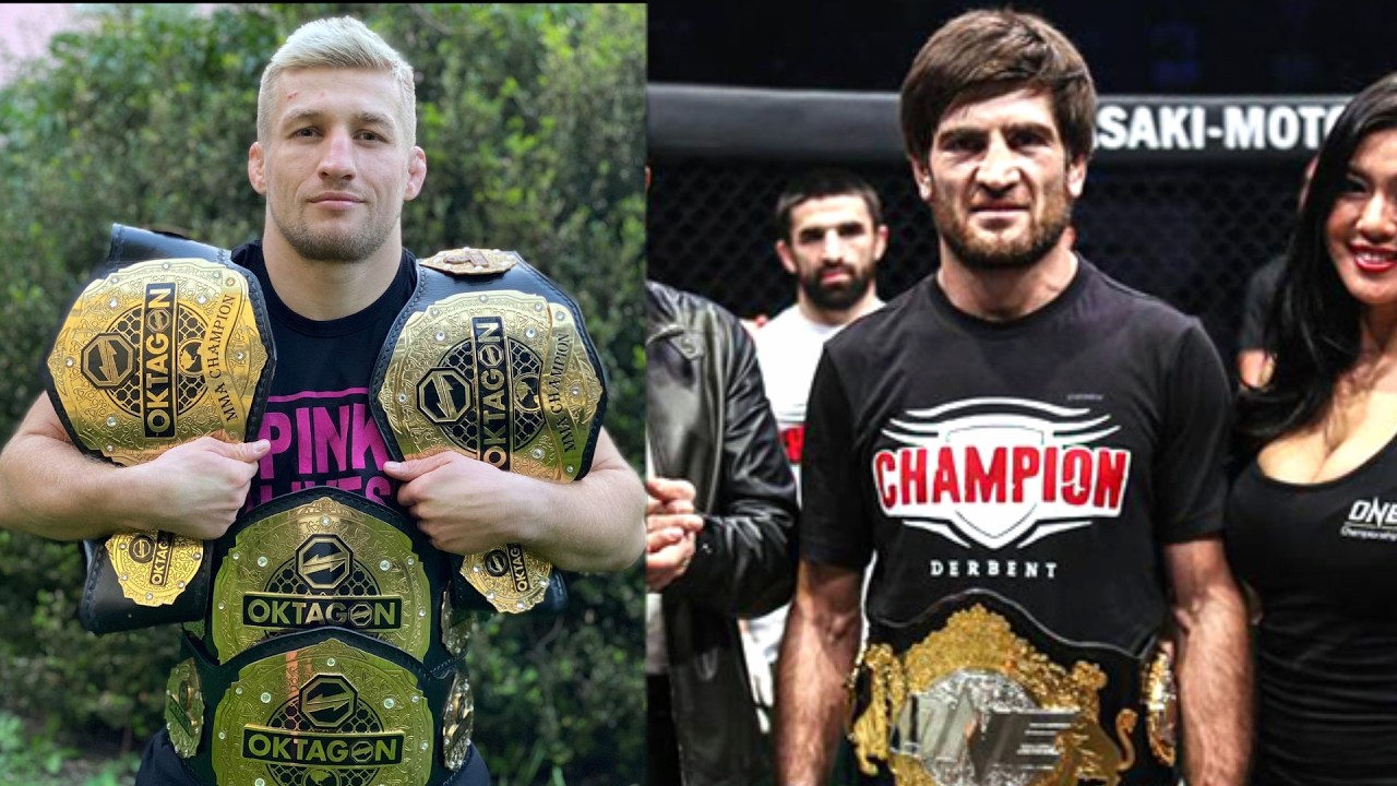 A fierce grappling master against a young Czech champion! Marat Gafurov vs. David Kozma background