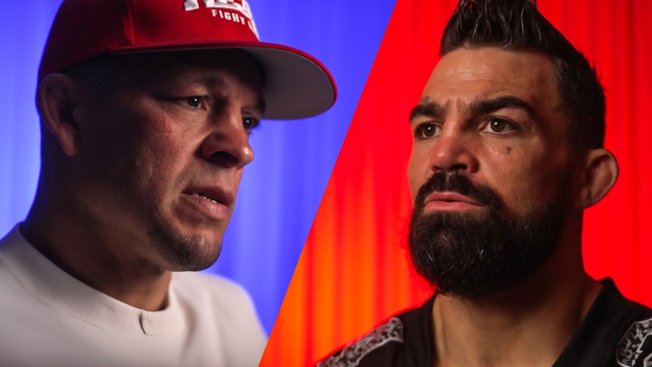 Nate Diaz vs. Mike Perry | The Real BMF vs The King of Violence | MVP MMA background