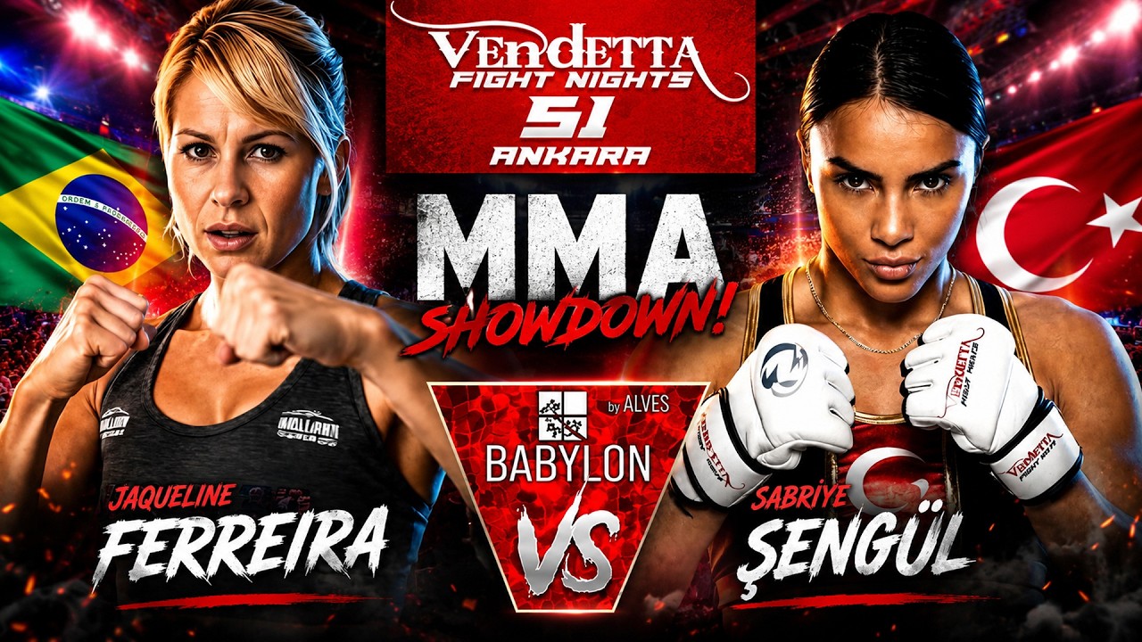 Sabriye Sengül VS Jaqueline Ferreira | Vendetta 51 | Ankara