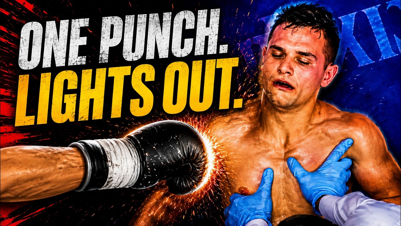 One Punch. Lights Out. 💥 | Brutal Boxing Knockouts background