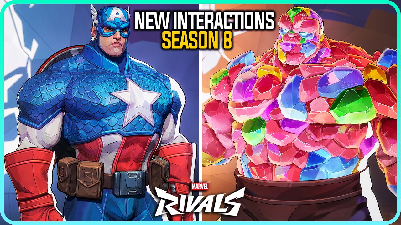 All New Season 8 Unique Hero Interactions Marvel Rivals