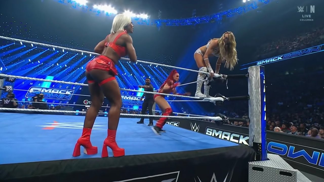 (2/2) Charlotte Flair & Alexa Bliss vs Michin & B-Fab: Smackdown May 15 2026