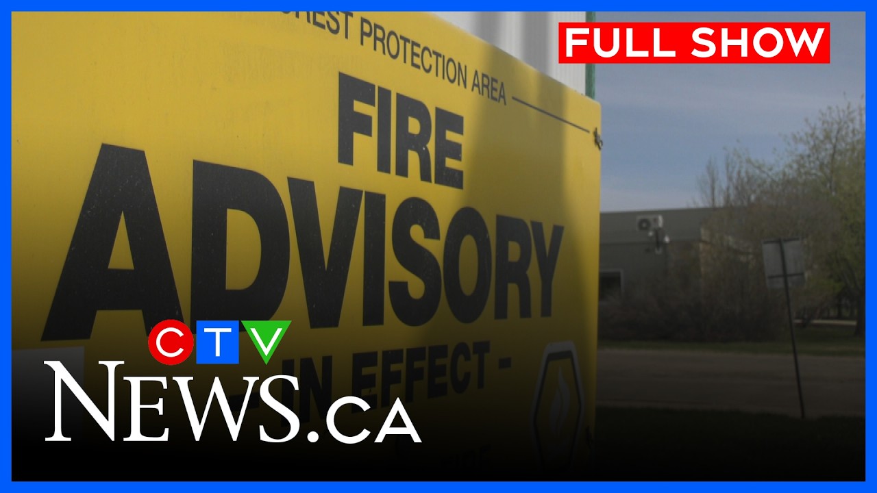 Wildfire could be pushed towards Whitecourt by winds | CTV Your Morning Edmonton for May 13, 2026 background