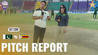 Pitch Report | Pakistan Women vs Zimbabwe Women | Match 01 | T20I Series 2026 | M9H1K