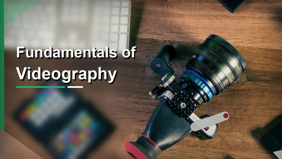 Fundamentals of Videography Course background