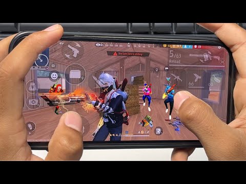 Solo vs squad 💀Smooth Rush Handcam Gameplay 😘 iPhone 13 Pro Max || RIGHT M10 background