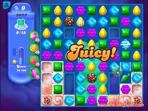 Candy Crush Soda Saga Level 3023 🚫 No boosters ✔ Walkthrough Gameplay