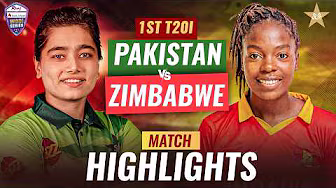 Match Highlights | Pakistan Women vs Zimbabwe Women | Match 01 | T20I Series 2026 | M9H1K