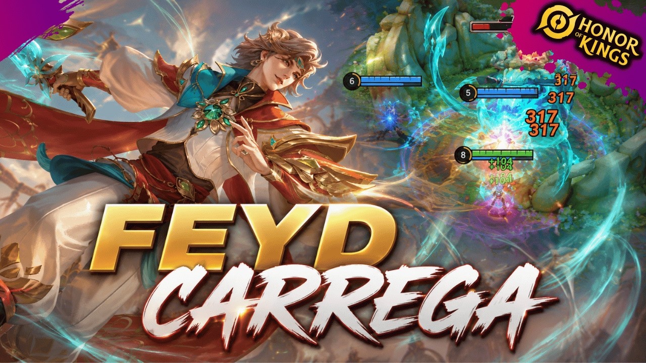 FEYD É O HERÓI QUE VAI TE CARREGAR | HONOR OF KINGS