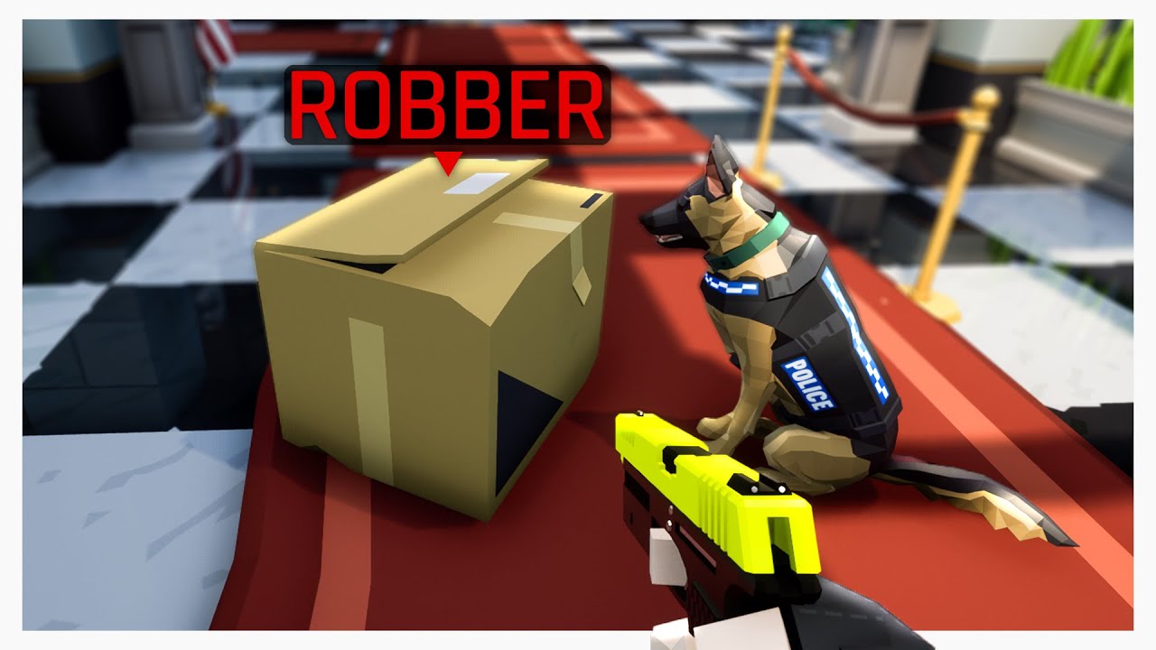Playing a Cops and Robbers game with Idiots background