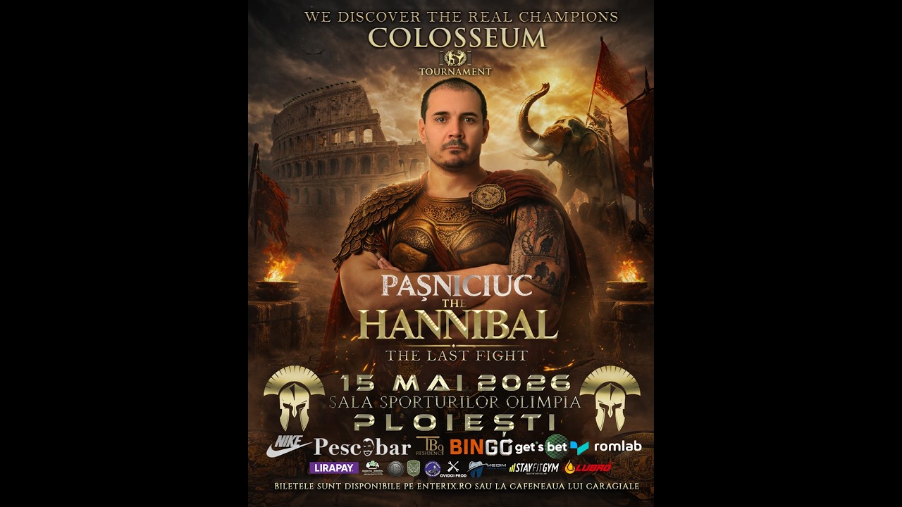 COLOSSEUM 49: Legenda Costel Pașniciuc s-a retras la 50 de ani la Ploiești