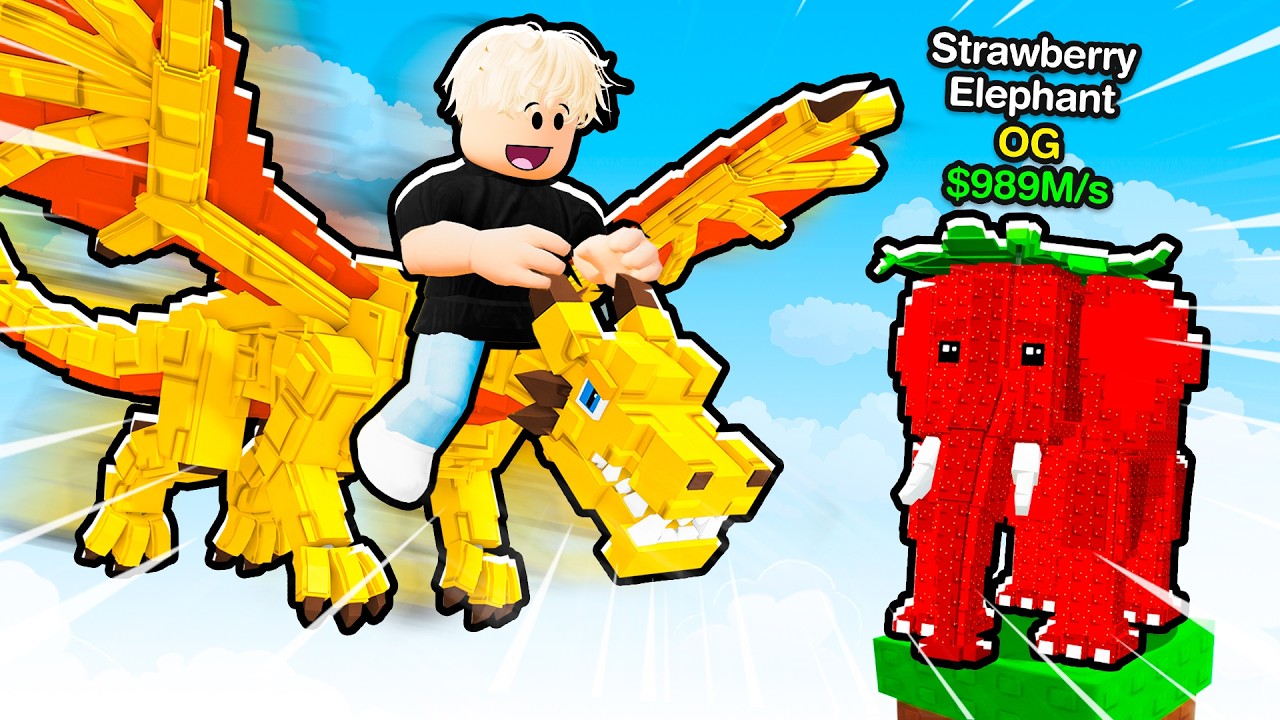 I Spent 983,825 ROBUX to STEAL in FLY DRAGONS for Brainrots!