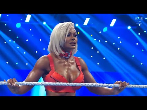 ALEXA BLISS & CHARLOTTE FLAIR VS B-FAB & MICHIN | WWE SMACKDOWN PART 2 background