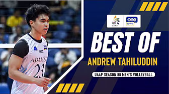 Andrew Tahiluddin’s SOLID OFFENSE ❤️🔥 for Adamson | UAAP SEASON 88 MEN’S VOLLEYBALL TOURNAMENT
