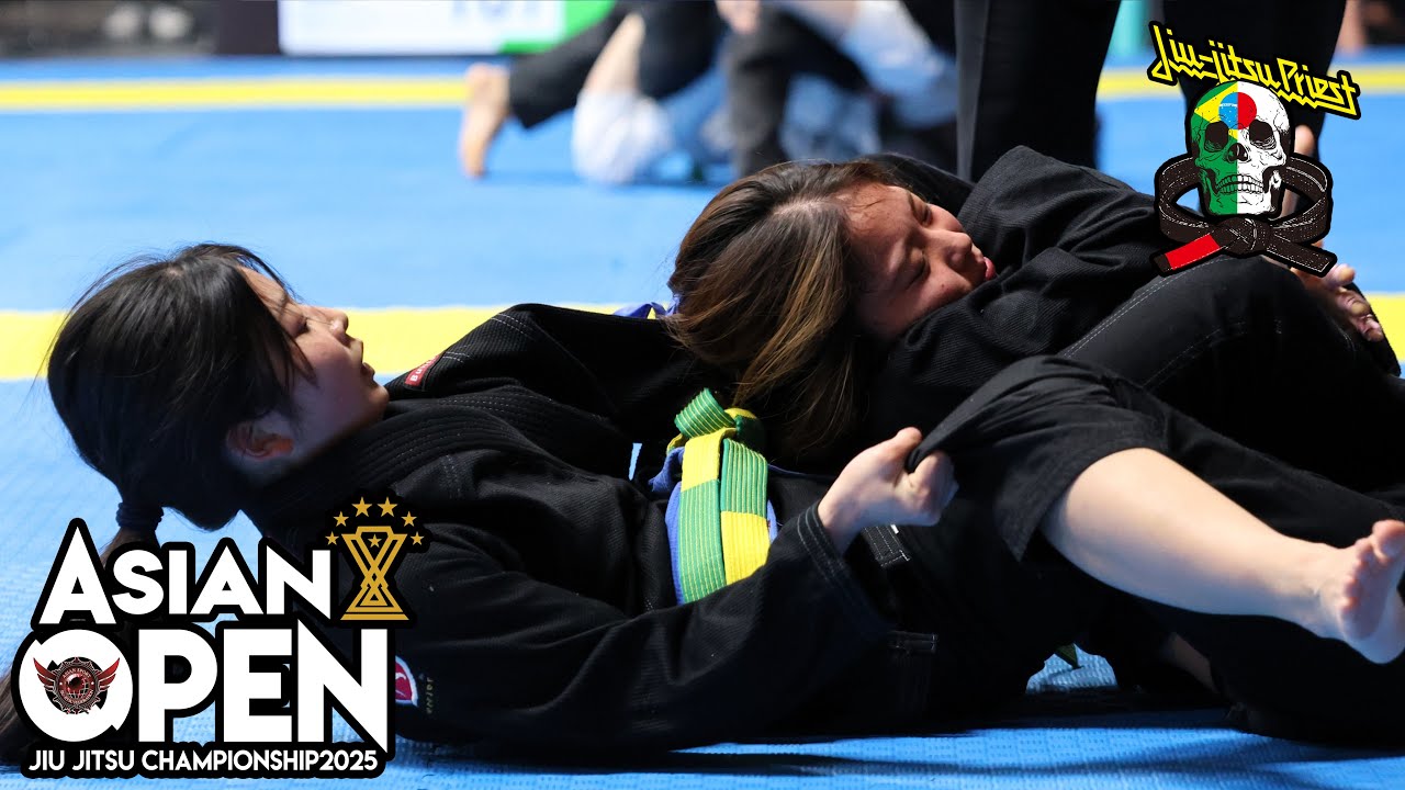 【FULL FIGHT】高林倫 vs 濱田しいな / ASJJF ASIAN OPEN 2025 【ブラジリアン柔術】Rin Takabayashi Shiina Hamada background