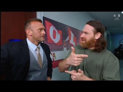 Sami Zayn & Nick Aldis backstage segment _WWE Smackdown 15 May 2026