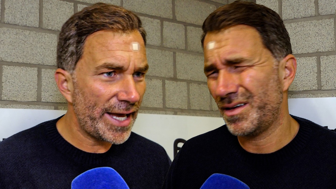 RISKY! 'TYSON FURY WONT FIGHT HIM!!' - Eddie Hearn SQUASHES AJ WARM-UP RUMOURS