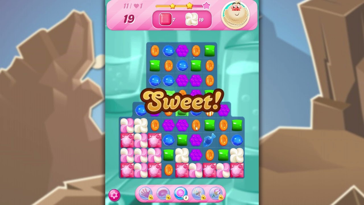 Candy Crush Saga Level 11 | NO BOOSTERS