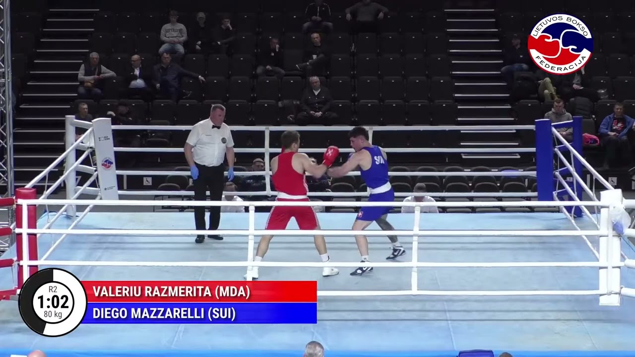 Diego Mazzarelli (SUI) vs. Valeriu Razmerita (MDA) Algirdas Šocikas 2026 QF's (80kg)